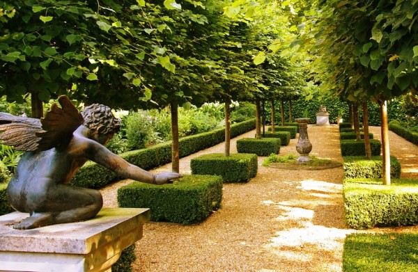 французский ландшафтный стиль сада