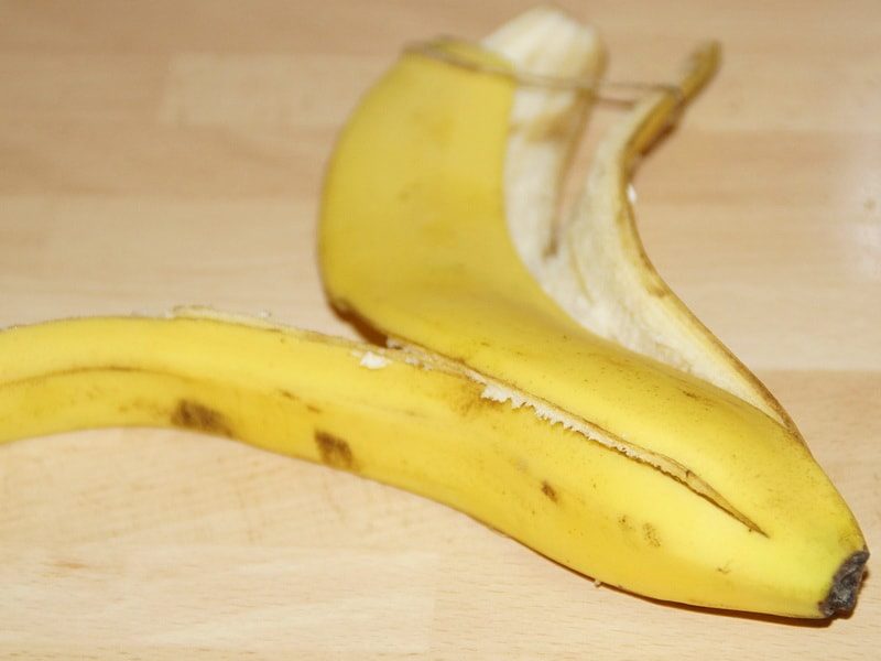 кожура банана как удобрение