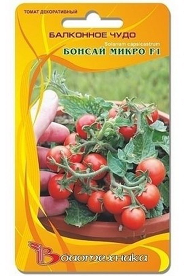 балконный помидор Бонсай микро